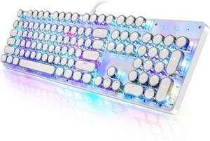 lot 59054 image: YSCP RGB Mechanical Gaming Keyboard - Item Sold As Is  - Retail $36