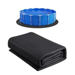 lot 59070 image: 18ft Round Pool Liner Protection Pad - Pool NOT Included - Retail $34