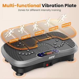 lot 59093 image: AXV Multi-functional Vibration Plate Exercise Machine - Retail $94