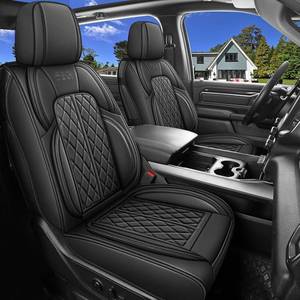 lot 9094 image: Premium Ford F150 Leather Seat Covers - Driver &amp Passenger - Retail $119