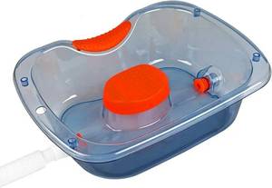 lot 59078 image: Portable Hair Washing Basin with Neck Support - Retail $27