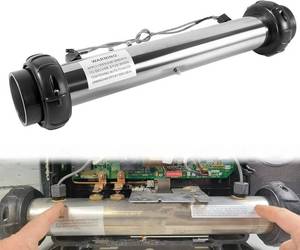 lot 9089 image: E-cowlboy Premium Hot Tub Heater Assembly - Retail $123