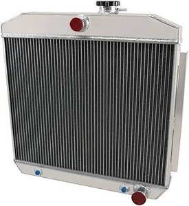 lot 9110 image: Universal Aluminum Racing Radiator - Retail $159