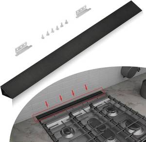 lot 59127 image: Universal Stove Gap Cover Strip - Strip Only - Retail $35