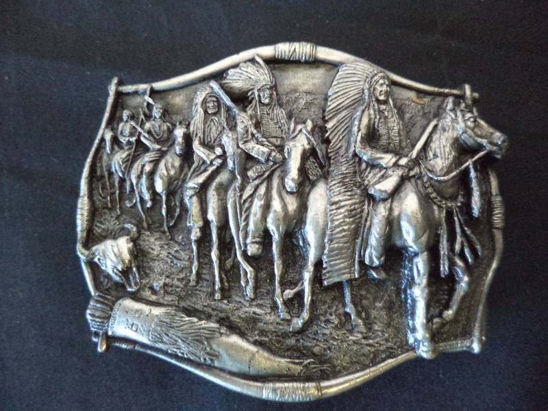 bergamot brass works belt buckle 1984