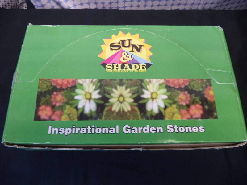 lot 2504 image: 12 Inspirational Garden Stones