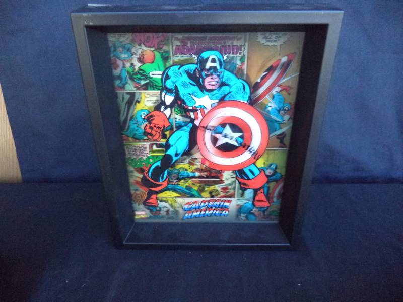 lot 2636 image: Captain America 3D Picture