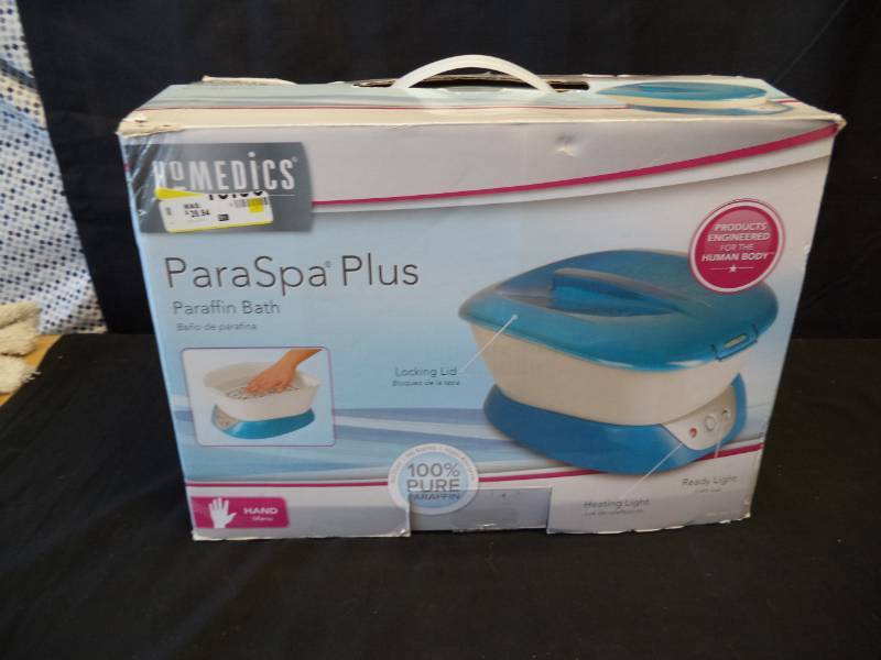 lot 2662 image: Brand New Homedics Para Spa Plus Paraffin Bath