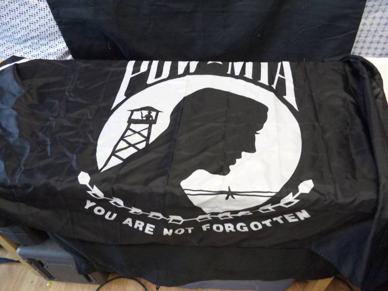 lot 2702 image: 59 X 36 POW-MIA Flag