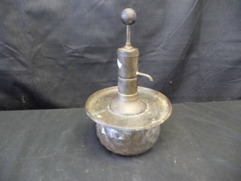 lot 2719 image: Mid Century Whiskey  Bourbon wine Pump