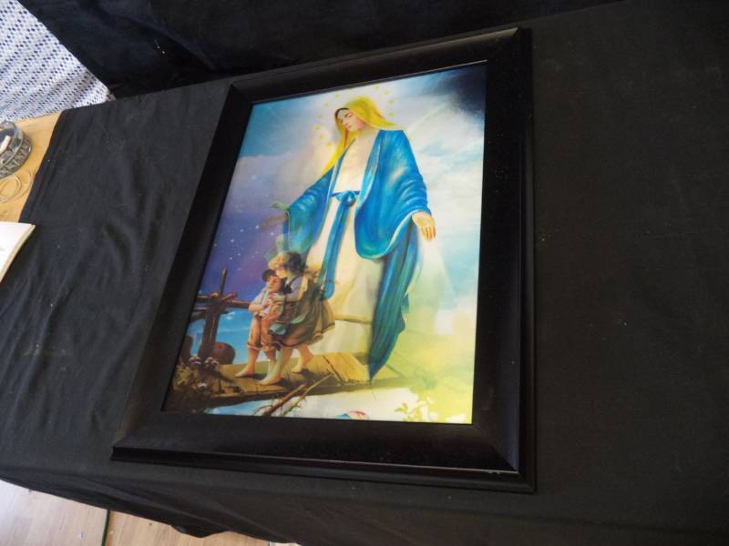 lot 2737 image: Religious Centicular Printing Picture