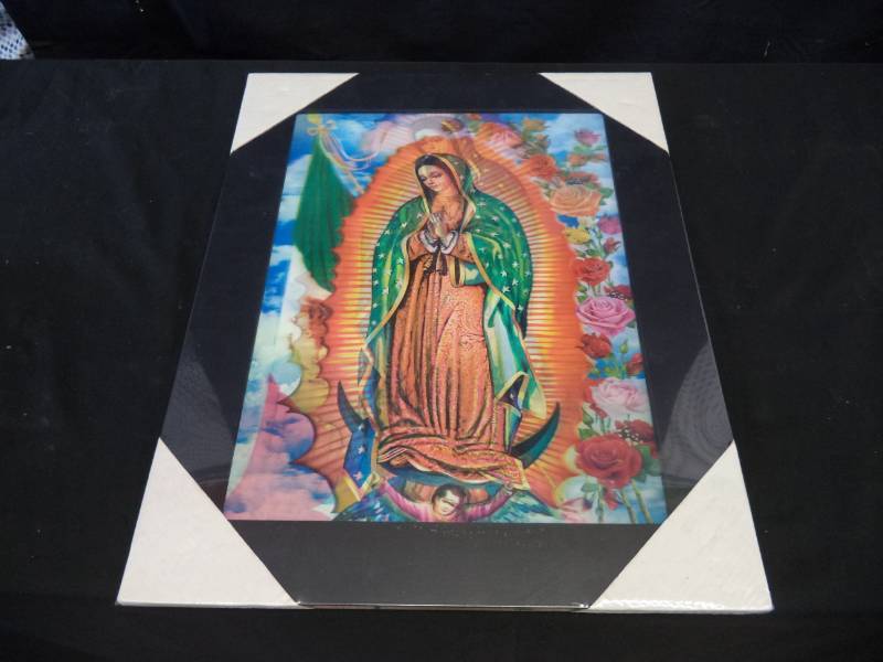 lot 2738 image: Religious Centicular Printing Picture