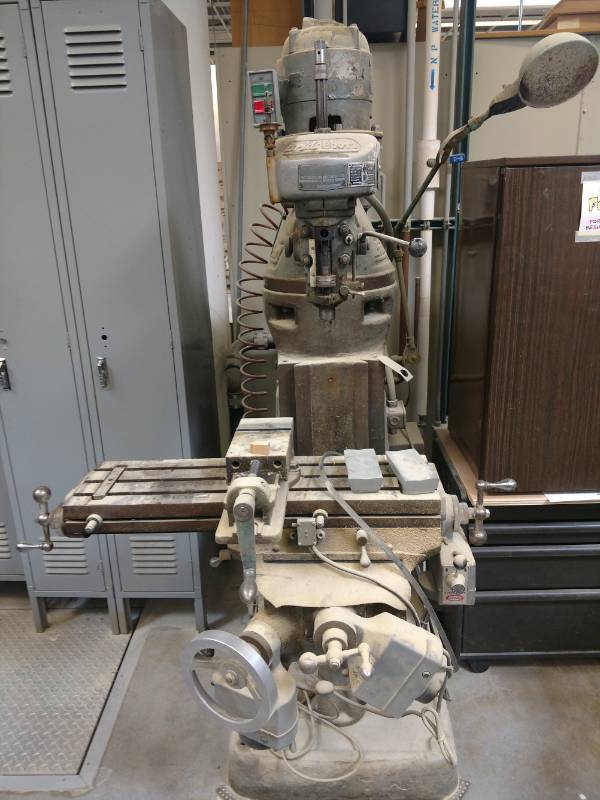 lot 9151 image: Bridgeport Mill Model # M14878