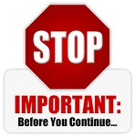 lot 1 image: STOP Please Read. Important Pickup Informantion.