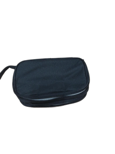lot 2033 image: Black Electronics Zippered Pouch
