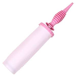 lot 2062 image: ouyili Balloon Pump Handheld Two-Way Dual Action - Hand Blower Air Pumper for Balloons - Ballon Inflator Pumping - Manual Baloon Inflators Machine (Pink 1 Piece) - Retail $8