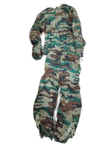 lot 5902 image: Military Woodland Camouflage Halloween Costume size L - Retail $25