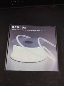 lot 5906 image: Benlun LED Neon Flex Strip Light - Retail $35
