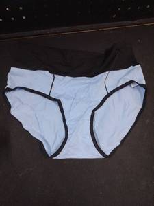 lot 6014 image: A1950s Style  Athletic Briefs 5 Pack Various Colors - Retail $15
