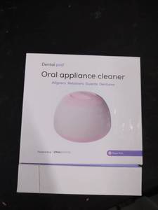 lot 6015 image: Dental Pod Oral Appliance Cleaner - Rose Pink - Retail $45