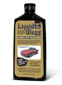 lot 6018 image: Liquid Glass Ultimate Auto PolishFinish, Endorsed and Sold by Professionals The World Over - 16 Fluid Ounces. - Retail $35