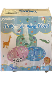 lot 15430 image: Zooawa Baby Swimming Float Blue - Retail $15