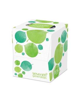 lot 16406 image: Seventh Generation Facial Tissue Cube, White, 2-ply, 85 Count - Retail $4