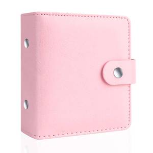 lot 16450 image: Mini Photo Album for Fujifilm Instax Mini Camera, Polaroid Camera, 52 Pockets Photo Book for 2x3 inch Films, Small Albums for Fujifilm Instax Mini 12 11 9 40 99 90 8 7 Evo LiPlay Instant Camera, Pink - Retail $8
