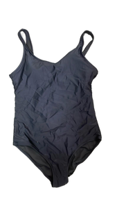 lot 16471 image: Classic Black One-Piece Swimsuit Size M - Retail $15
