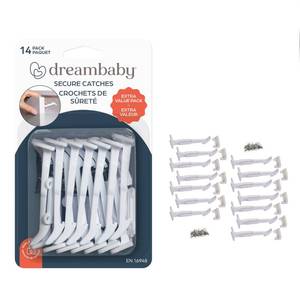 lot 16472 image: Dreambaby Secure Catches Safety Lock - Retail $6