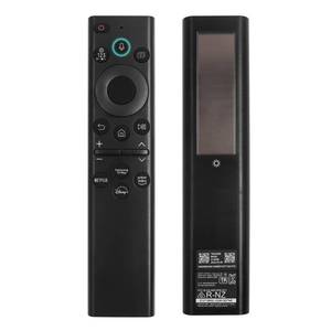 lot 16477 image: BN59-01385A Solar Voice Remote Replacement for Samsung Frame TV Remote with Bluetooth Rechargeable Solar Cell, Compatible with Samsung TVs 2021-2023 Frame Serif Crystal UHD Neo QLED OLED TVs - Retail $30