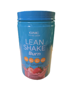 lot 19492 image: GNC Total Lean Shake Burn - Strawberry Flavor Best By 072027 - Retail $35