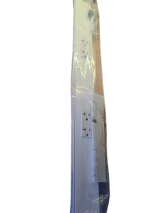 lot 19497 image: Task Lighting 24-inch Angle Power Strip - White - Retail $45