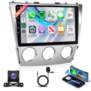 lot 19522 image: 264G Android Car Radio for Toyota Camry 2006 2007 2008 2009 2010 2011 with Wireless Carplay Android Auto, 10.1 Touch Screen Head Unit GPS Bluetooth Mirror Link WiFi FMRDS EQ AHD Backup Camera SWC - Retail $100