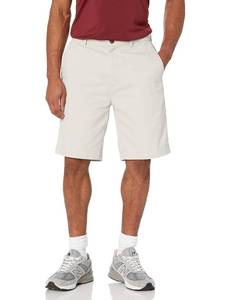 lot 20153 image: Amazon Essentials Mens Classic-Fit 9 Chino Shorts, Grey, 34 - Retail $14in