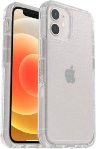 lot 20201 image: OtterBox Symmetry Clear Series Case for iPhone 12 Mini - Stardust (Silver FlakeClear) - Retail $12