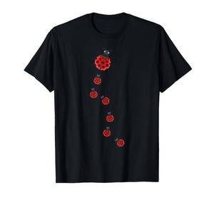 lot 6061 image: Ladybeetles Ladybugs Nature Lover Insect Fans Entomophiles T-Shirt - Retail $17