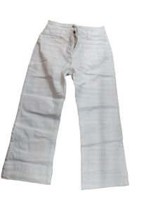 lot 6143 image: Luvamia White Wide Leg Pants Size S - Retail $25