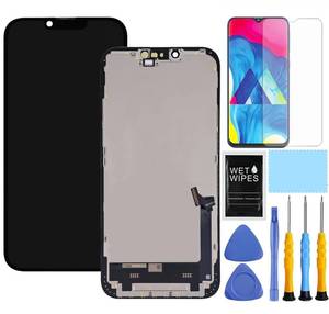 lot 12100 image: ZTOOYO for iPhone 14 Screen Replacement for iPhone 14 Screen Replacement kit for iPhone 14 LCD Display digitizer A2649 A2881 A2884 A2883 A2882 Touch Screen Assembly with Repair Tools 6.1 inch Black - Retail $23