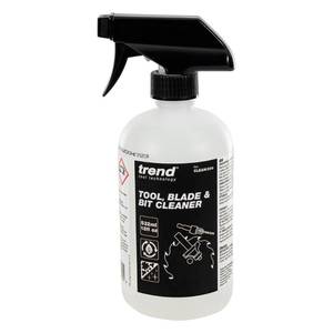 lot 12101 image: Trend Tool, Blade and Bit Cleaner, 18 fl oz, Resin, Pitch and Rust Remover, Safe Non-Toxic Formula for Workshop Tools, CLEAN500 - Retail $11