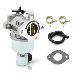 lot 12140 image: Yunnergo 594605 Carburetor with Gaskets Kit Replacement for 17.5 14Hp - 18Hp Engine 594605 792768 591734 594603 Carb Single Cylinder Engine - Retail $5,390