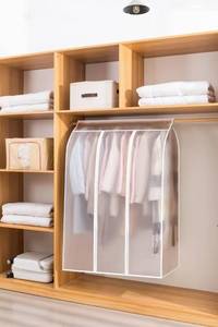 lot 13436 image: Aolores Garment Bags for Hanging ClothesSuit Bags for Closet Storage with ZipperGarment Bags for Storage for Shirts, Coats, Dresses (Matte, 23.6x39.3x53.4) - Retail $5,992