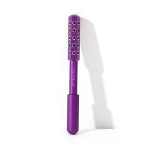lot 14036 image: YOUTHLUX Radiance Roller � Germanium Stone Facial Massage Tool for Lifting, Sculpting, De-Puffing, Glow Boost, Energizing and Cooling Effect (Purple) - Retail $35
