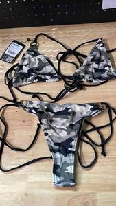 lot 14437 image: Sherrylo Camouflage Pattern Bikini Set size medium  - Retail $45