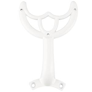 lot 14450 image: Ceiling Fan Blades Arms Replacement, 52 White Finish Ceiling Fan Blade Mounting Bracket Support Holders Replacement Parts for Replacing the Worn Fans Blades - Retail $11in