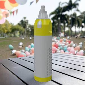 lot 14457 image: Balloon Pump Electric � Cordless USB Rechargeable Handheld Inflator for 12� Latex and Foil Balloons, Fast Portable Air Blower for Ourdoor Parties and Events - Retail $40