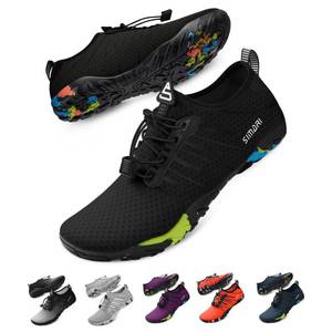 lot 14485 image: SIMARI Water Shoes for Women Men - Barefoot Quick-Dry Aqua Socks  Lightweight Swim Shoes for Surfing, Swimming, Beach Sports, Kayaking, Diving  Non-Slip Design size 42 - Retail $22