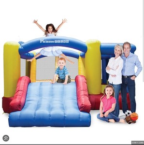lot 1388 image: PICASSO-Tiles Inflatable Playhouse, Retail $299