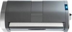 lot 1415 image: Innovia Gray Countertop Paper Towel Dispenser - Retail $25