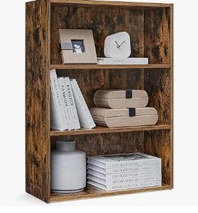 lot 5917 image: Vasagle 3-Tier Bookshelf LBC163 - Retail $45
